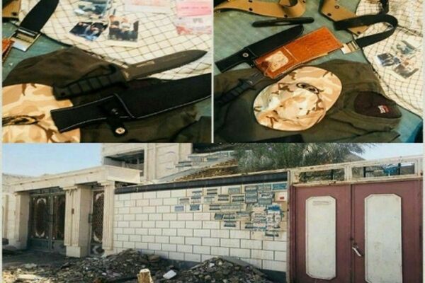 اولین تصاویر از خانه تروریست‌ها در اهواز