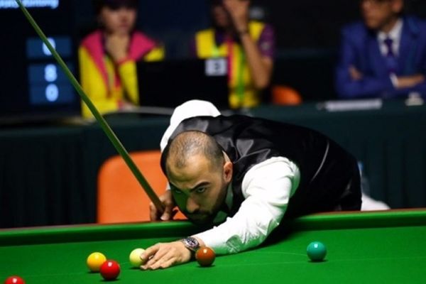 توقف وفایی مقابل مرد شماره یک اسنوکر جهان