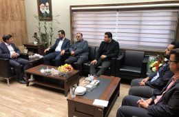 دیدار مدیران تیم پدیده‌ با مدیرکل ورزش و جوانان