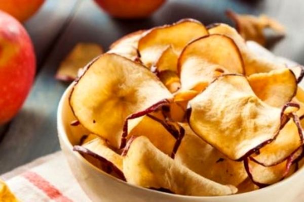در خانه چیپس سیب درست کنید