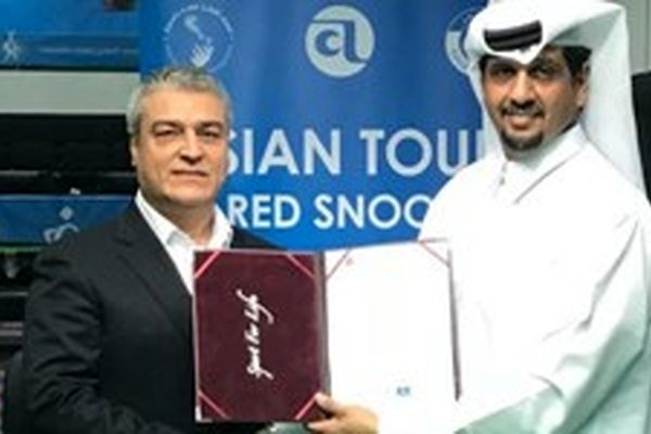اسکندری نایب رئیس افتخاری کنفدراسیون بیلیارد و اسنوکر جهان شد