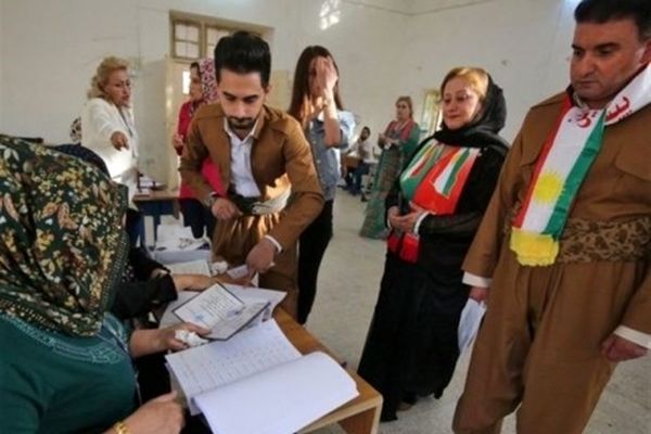 اعلام نتایج نهایی انتخابات پارلمان کردستان عراق