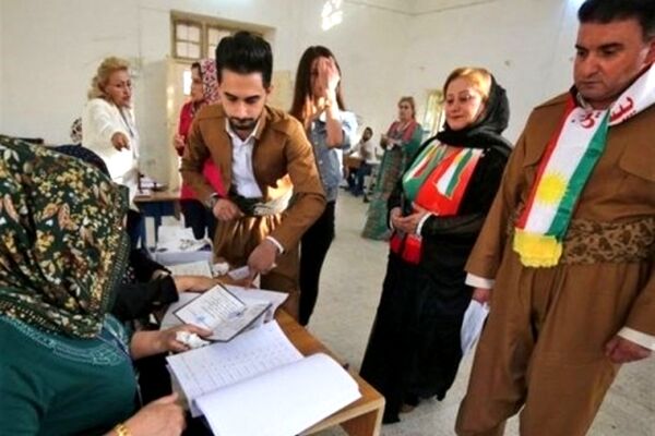 اعلام نتایج نهایی انتخابات پارلمان کردستان عراق