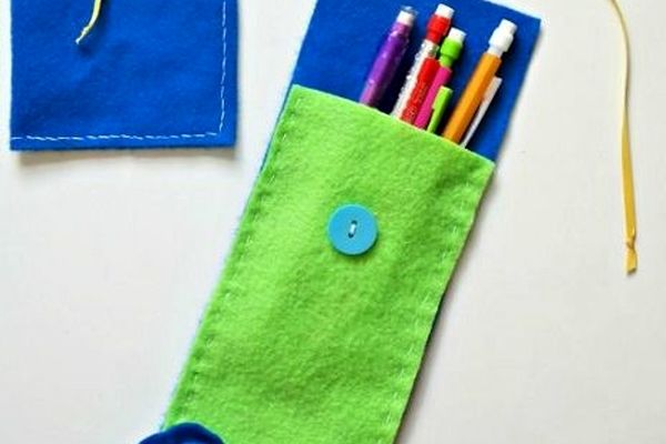 آموزش ساخت جامدادی نمدی