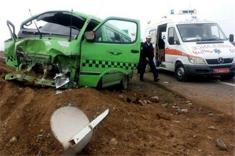 واژگونی ون زائران ایرانی در مسیر حله؛ 11 مازندرانی مصدوم شدند