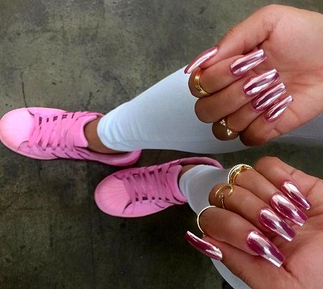 چند مدل لاک آینه ای جالب