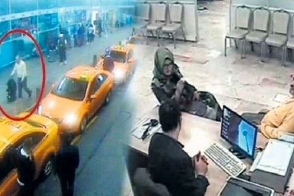 عکس‌های جدید از خاشقجی و نامزدش در استانبول