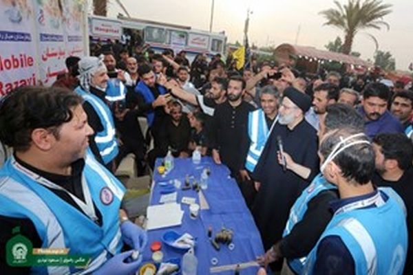 راهپیمایی اربعین حسینی نشانه اتحاد ملت ایران با ملت عراق است