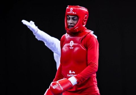 شهربانو منصوریان اولین طلای ایران را کسب کرد