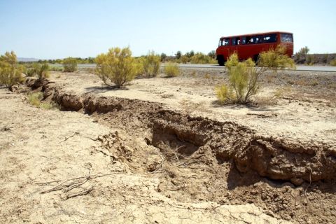 کاشمر دارای بیشترین میزان نشست زمین در کشور