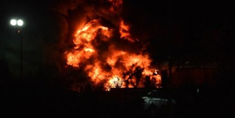 سقوط بالگرد مالک باشگاه «لستر» انگلیس در مرکز این شهر