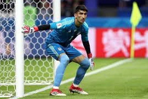 واکنش جالب گلر پرسپولیس به یک بزن بزن! +عکس