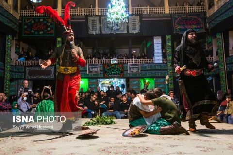 تعزیه خوانی "نفس المهموم"در فرهنگسرای غدیر