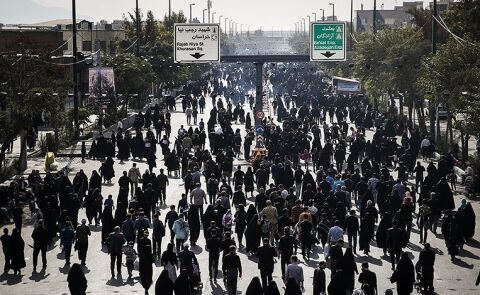 راهپیمایی بزرگ "جاماندگان اربعین حسینی" در تهران آغاز شد