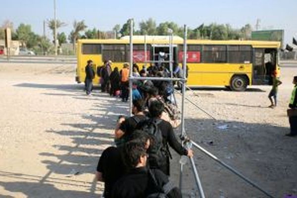جابجایی 60هزار زائر از شوملی تا نجف
