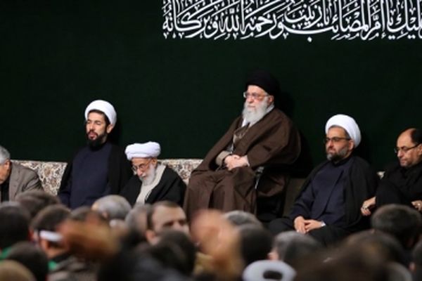 هیأت‌های دانشجویی در محضر رهبر انقلاب به عزاداری اربعین سید الشهدا(ع) پرداختند