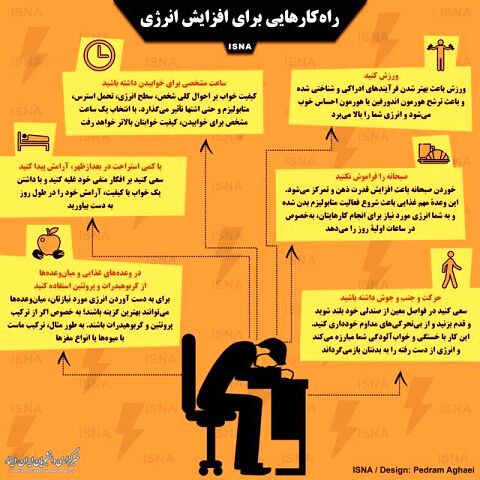 راهکارهایی برای افزایش انرژی
