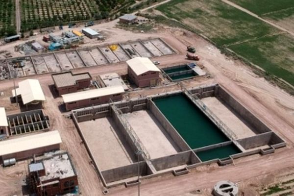 تصفیه خانه فاضلاب گلبهار آماده افتتاح شد