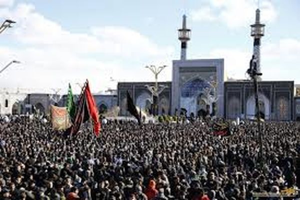 اجتماع عزاداران نبوی و رضوی در حرم منور رضوی برگزار می‌شود