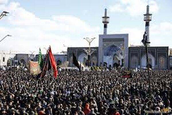 اجتماع عزاداران نبوی و رضوی در حرم منور رضوی برگزار می‌شود