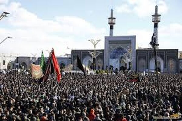 اجتماع عزاداران نبوی و رضوی در حرم منور رضوی برگزار می‌شود