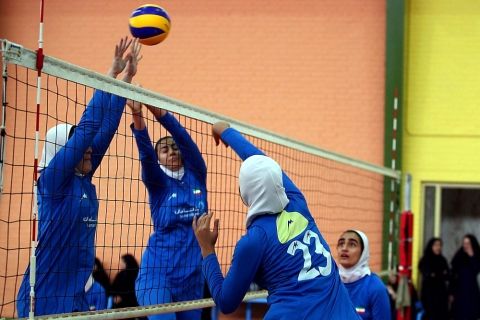 ليگ برتر واليبال بانوان پنج تيمي شد