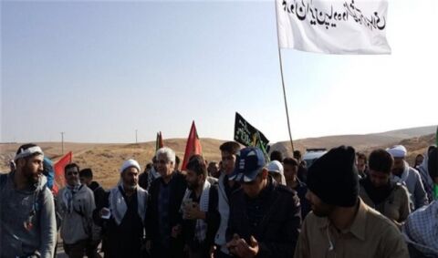 600 نفر از دانشجویان کشور پای پیاده عازم مشهد هستند