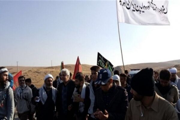 600 نفر از دانشجویان کشور پای پیاده عازم مشهد هستند