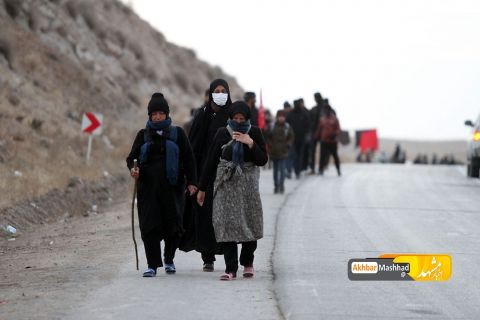 بیش از ۳۶۵۰۰۰ زائر پیاده وارد مشهدمقدس شدند
