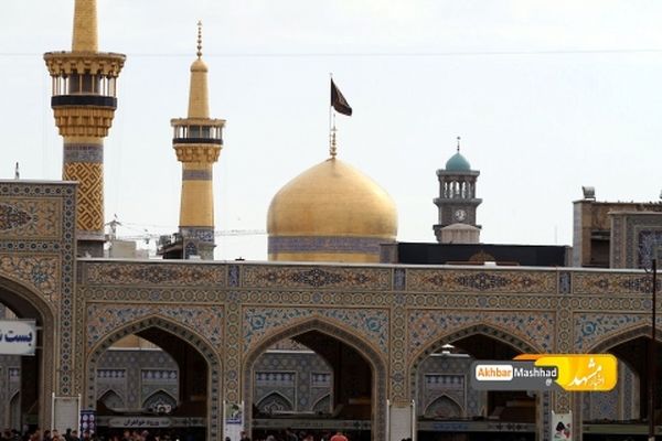 حرم منور رضوی غرق در ماتم و عزاست؛ حضور دسته‌های عزاداری در بارگاه رضوی