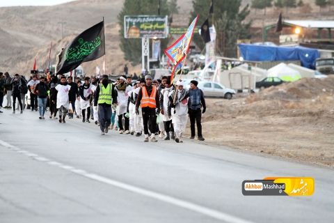 ۲۷۶ هزار زائر پیاده رضوی وارد مشهدالرضا(ع) شدند