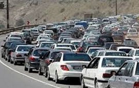 ترافیک خروجی های مشهد سنگین است