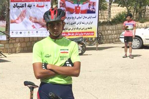 دوچرخه سوار خراسانی مقام دوم کشور را به دست آورد