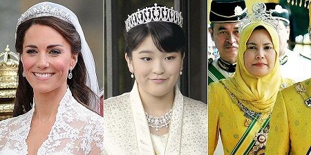 مشهورترین تاج های ملکه های دنیا