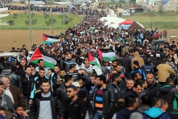فراخوان مشارکت فلسطینیان در سی و چهارمین راهپیمایی بازگشت