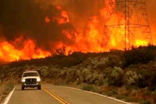 ناپدید شدن ۶۰۰ نفر در آتش‌سوزی کالیفرنیا