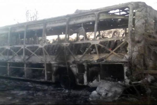 انفجار اتوبوس در زیمبابوه با بیش از ۴۰ کشته