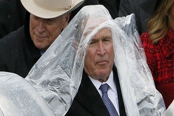 بوش پسر بر سرزبان‌ها افتاد