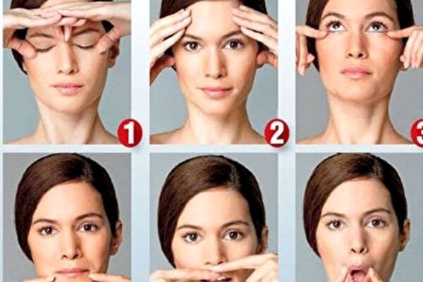 آموزش چندین حرکت مفید برای ورزش صورت+تصاویر