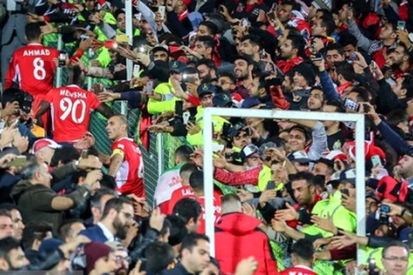 ۷۴۳مصدوم طی بازی پرسپولیس-کاشیما