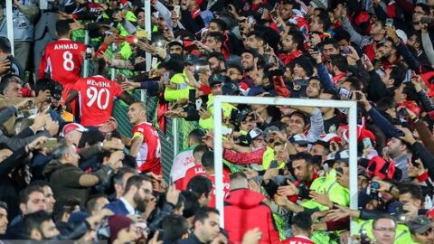 ۷۴۳مصدوم طی بازی پرسپولیس-کاشیما