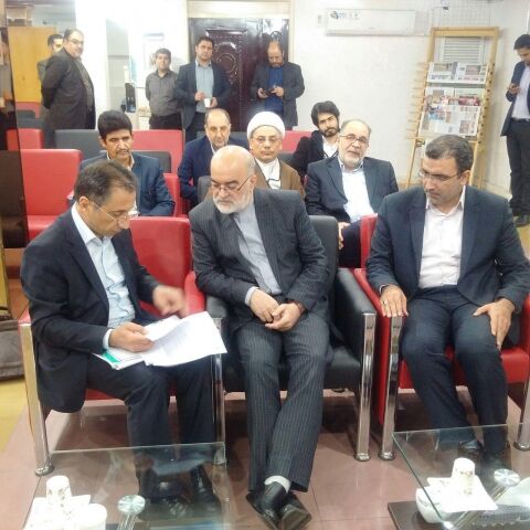 بازدید رئیس سازمان بازرسی از ستاد انتخابات هیئت نظارت بر مطبوعات
