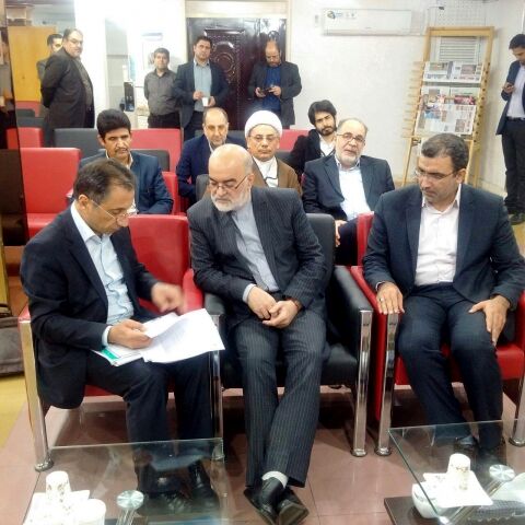 بازدید رئیس سازمان بازرسی از ستاد انتخابات هیئت نظارت بر مطبوعات