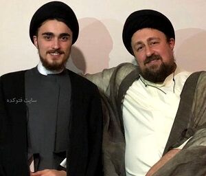 محسن افشانی در کنار احمد خمینی + عکس