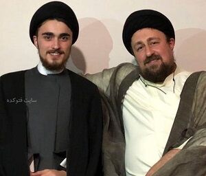 محسن افشانی در کنار احمد خمینی + عکس