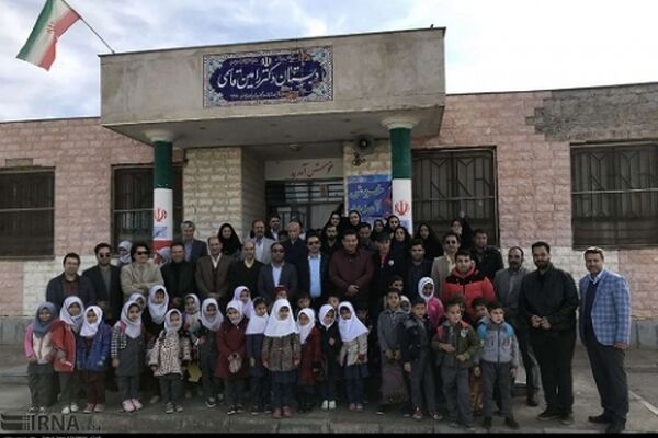 به همت ورزشی نویسان خراسانی یک باب مدرسه تجهیز شد