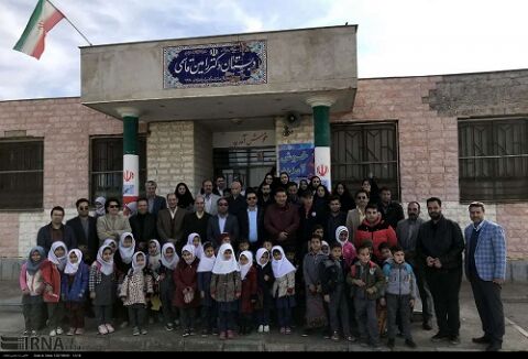 به همت ورزشی نویسان خراسانی یک باب مدرسه تجهیز شد