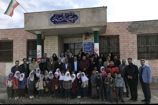 به همت ورزشی نویسان خراسانی یک باب مدرسه تجهیز شد