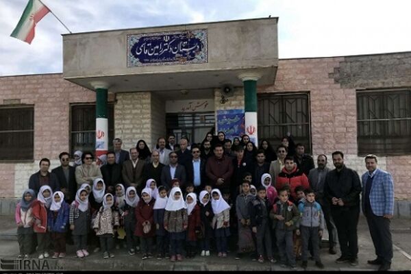 به همت ورزشی نویسان خراسانی یک باب مدرسه تجهیز شد