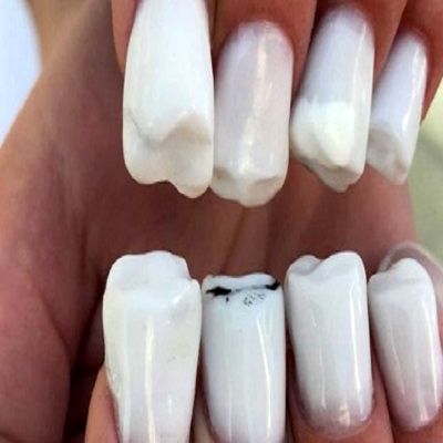 عجیب و غریب‌ترین مدل کاشت ناخن + عکس